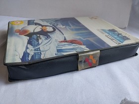 PENGUIN ADVENTURE (YUME TAIRIKU ADVENTURE) MSX MSX2 Game Box set, Working, Japan