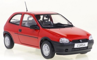 Opel Corsa B 1993 red diecast model car WB124191 Whitebox 1:24