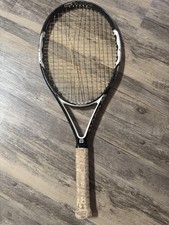 Wilson Six-Two Tennis Racquet 113 sq in Oversize 4 3/8 Grip Black White Read