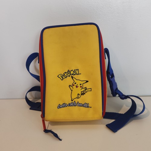 Official Pokemon Pikachu Nintendo Game Boy Color Yellow Carrying Case Bag