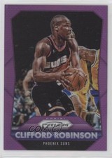 2015-16 Panini Prizm Purple Prizm 7/99 Clifford Robinson #292 0y1d