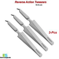 Orthodontic Bracket Holding Removing Placer Tweezers Reverse Action Dental Tools