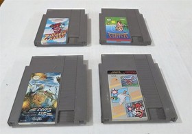 T-130 VINTAGE NINTENDO NES LOT SKY SHARK SUPER MARIO 2 NES OPEN & MORE
