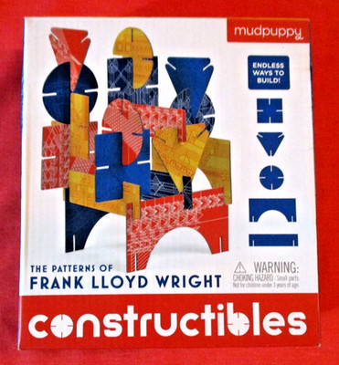 The Patterns of Frank Lloyd Wright CONSTRUCTIBLES - 3D Building Set (Ages 4-99)