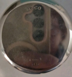 Signed Tiffany & Co Sterling Silver 925 Yoyo w/Flannel Sac & Box