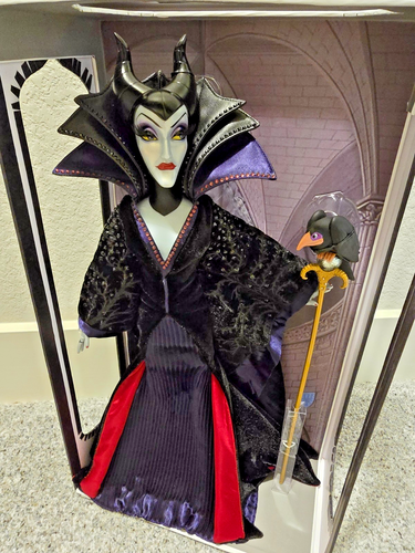 Disney Bambola Malefica Edizione Limitata 17" della Bella Addormentata - Nuova con scatola - Foto 12 di 18