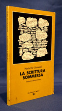 Neria De Giovanni. La scrittura sommersa. Itinerari su Salvatore Satta. 1984.
