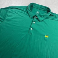 Masters Tech Mens 4XL Green Short Sleeve Golf...