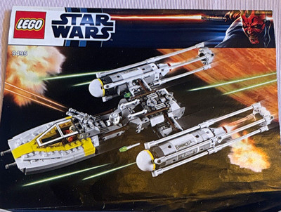 LEGO Star Wars 9495 Gold Leader's Y-wing Starfighter R2-D2 Box Anleitung Figuren