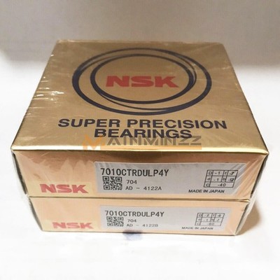 New Matched Pair (Set of 2)   7010CTRDULP4Y Spindle Bearings &ex