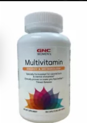 GNC Women's Multivitamin Energy & Metabolism Dietary Supplement (180 Caplets)