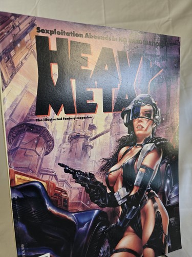 HEAVY METAL (NOVEMBER, 1989) *VERY SHARP!* HORATIO ALTUNA! LOTS OF PICS! - Picture 2 of 14