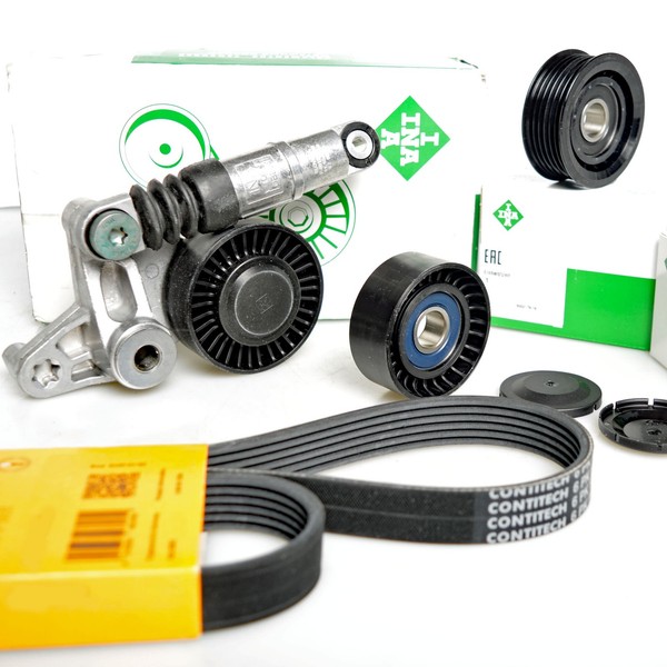 Conti 6PK2460 Keilrippenriemen-Satz + Spanner FüR Audi A4 A6 A8 2.7 TDI Mit-image