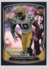 2014 Bowman Chrome Black Refractor 267/299 Randall Cobb #108 00y3