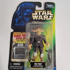 1998 Kenner Star Wars POTF2 Ree-Yees Freeze Frame Slide Power of the Force NIP