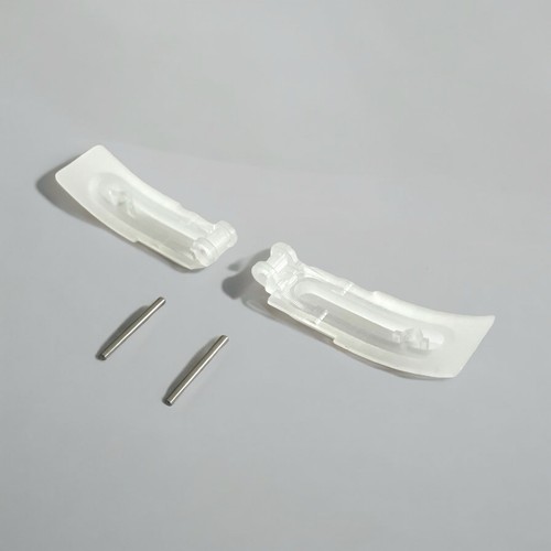 New SNES Clear L + R Triggers & Pins Controller Buttons Parts Super Nintendo OEM - Picture 3 of 5