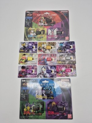 Digimon Vital Bracelet DIM Card Mixed Lot 11 Items EX3 Spirit Light & Flame