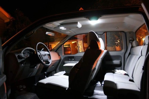 Yoper Weiß Innenraum LED Licht Paket Kit Kompatibel mit Ford F-150 1997-20... - Bild 7 von 7