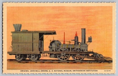 Postcard - Original John Bull Engine, Smithsonian Institution