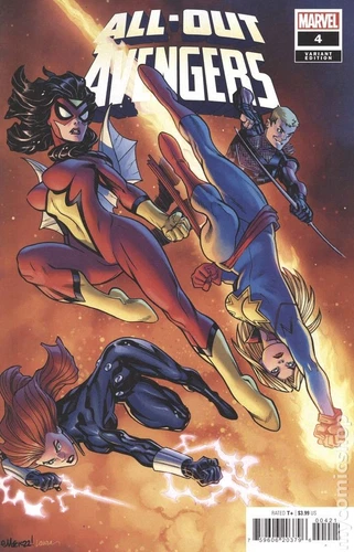 All-Out Avengers #4B FN 2023 Stock Image