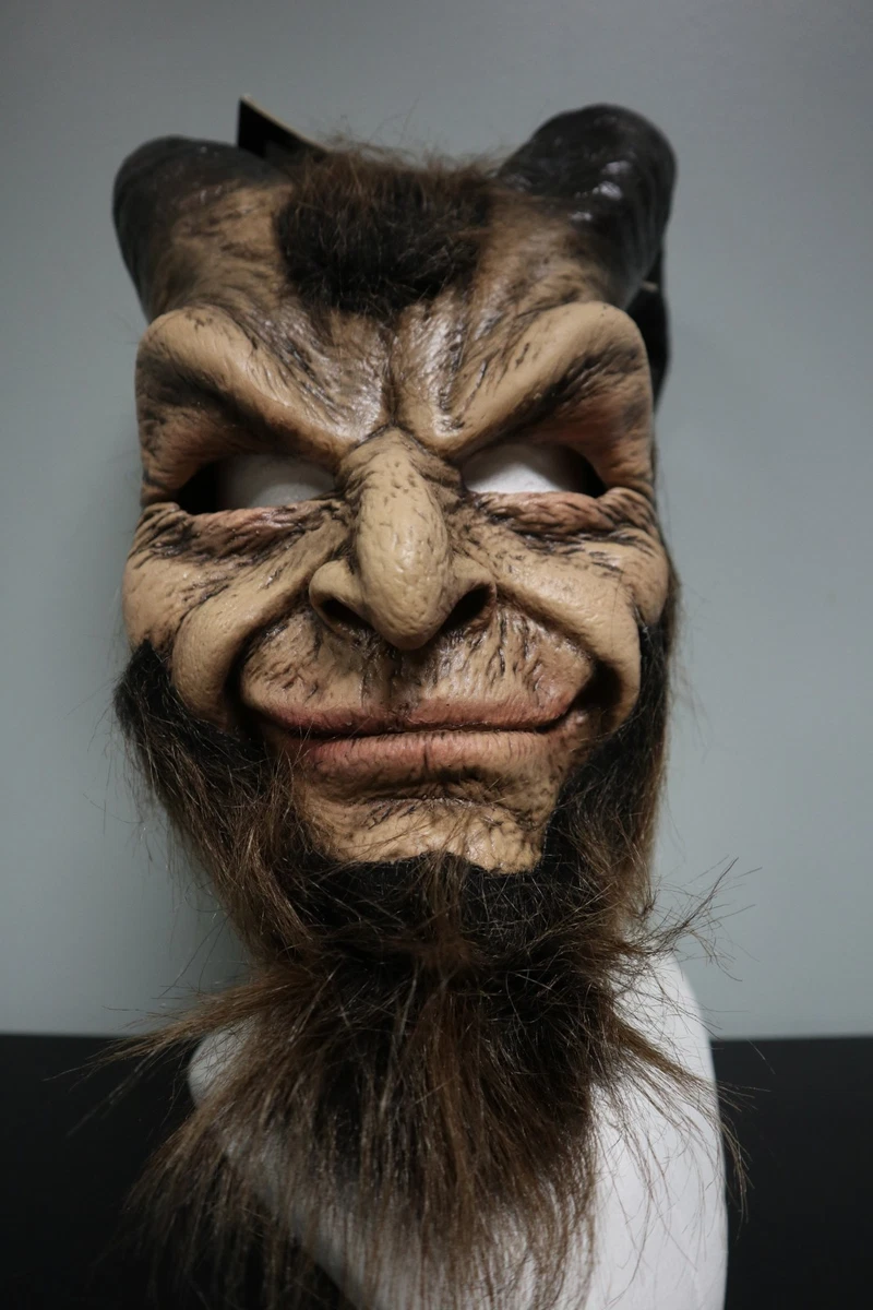 Disfraz De Terror De La Secta Del Diablo Para Adultos Talla Única – Incluye Máscara De Vinilo, Ideal Para Fiestas De Halloween Y Disfraces De Miedo