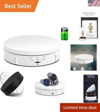 Elegant 22LB Capacity Electric Rotating Display Stand for Photography  Decor