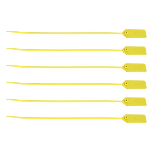 50x Zip Tie Tag Readable Writable 40KG Tensile Strength Self Locking Marking FY - Afbeelding 10 van 24