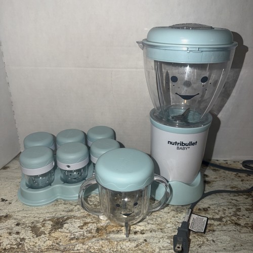 Nutribullet Baby Food Blender With Storage Cups Used Great Condition