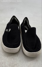 Hey Dude Mens Sunapee Black Slip On Round Toe Casual Sneaker Shoes Size 9
