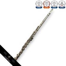 Jupiter JFL503F Silver Plated Flute with E Mechanism Tested Condition