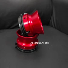 1 Pair Pioneer Pro 1/4" NAB Hub Adapters For Reel To Reel Tape Recorders(red)