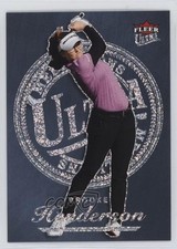 2023 Fleer Ultra Medallions Platinum 29/49 Brooke Henderson #71 3d2