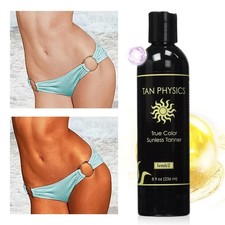 Brand New Tan Physics True Color 1 Rated Sunless Self Tanner Tanning Lotion 8Oz