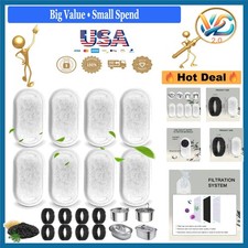 Pet Fountain Filter Replacement 8 Pack for 08/3.2L Stainless Steel Cat Water ...