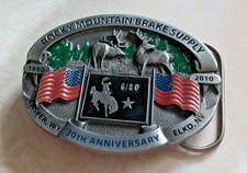 6# 2010 Rocky Mountain Brake Supply 25th Anniversary Belt Buckle. 1 of 700