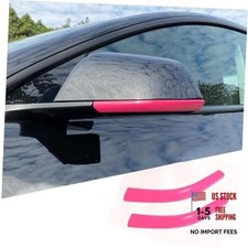 Tesla Side Mirror Trim Strip for Purplish Red&mdash;Model 3&mdash;Fits Model 3