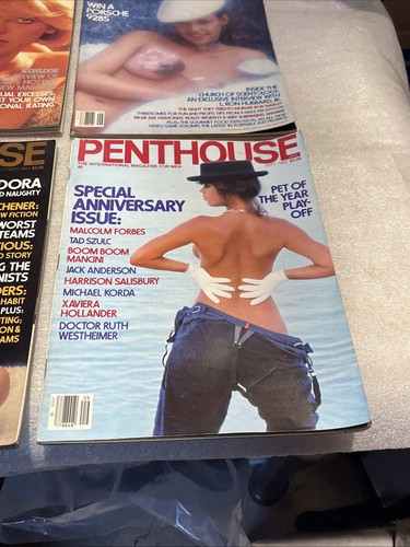 Lot Of 6 1980s Penthouse Magazines: (1) 1980; (3) 1983; (2) 1985 - Picture 8 of 17