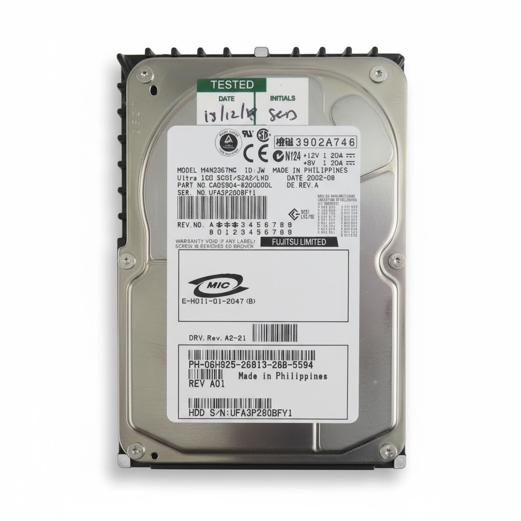 36GB SCSI (80 Pin Ultra-160) 3.5"" 10K HDD - CA05904-B20300DL