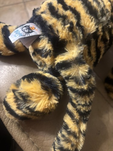 Jellycat Bashful Tiger Striped Beanie Plush Soft Toy 12” Calvin & Hobbes orange - Picture 7 of 8