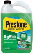 PRESTONE AS657 Bug Wash Windshield Washer Fluid, 1 Gallon