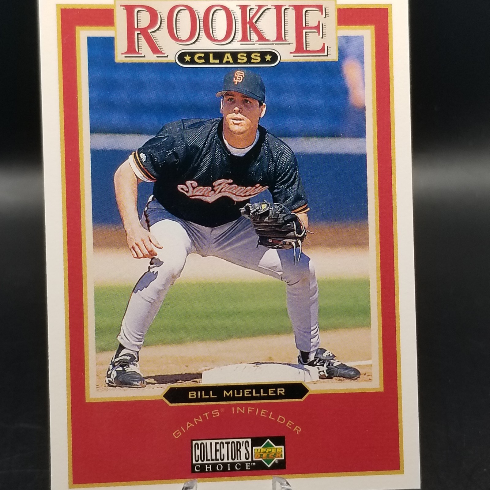 Bill Mueller 1997 Upper Deck Rookie Class San Francisco Giants MLB Baseball Card