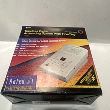 AT&T Tapeless Digital Answering System w/ Time/Day 1715 Digital in Box Excellent