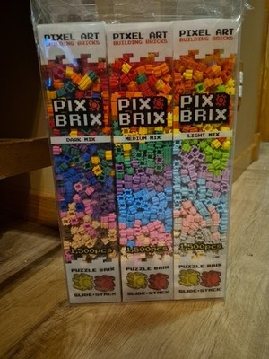 Pixel Art Buolding Blocks 4500 Peice Building Set  Pix Brix