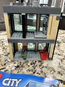 LEGO CITY Bulldozer Break-in (60140) Manuals & Extras Police Bank Helicopter EUC