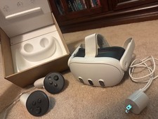 meta quest 3s 128gb used with controllers