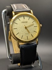 Vintage CITIZEN Mens Quartz Watch 6031-343387KA 32.2mm Working New Battery