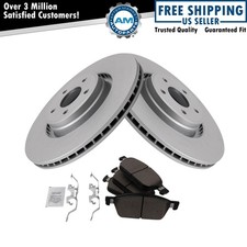 Front Ceramic Brake Pads & Rotors Kit Fits 15-18 Ford Focus 15-19 Lincoln MKC