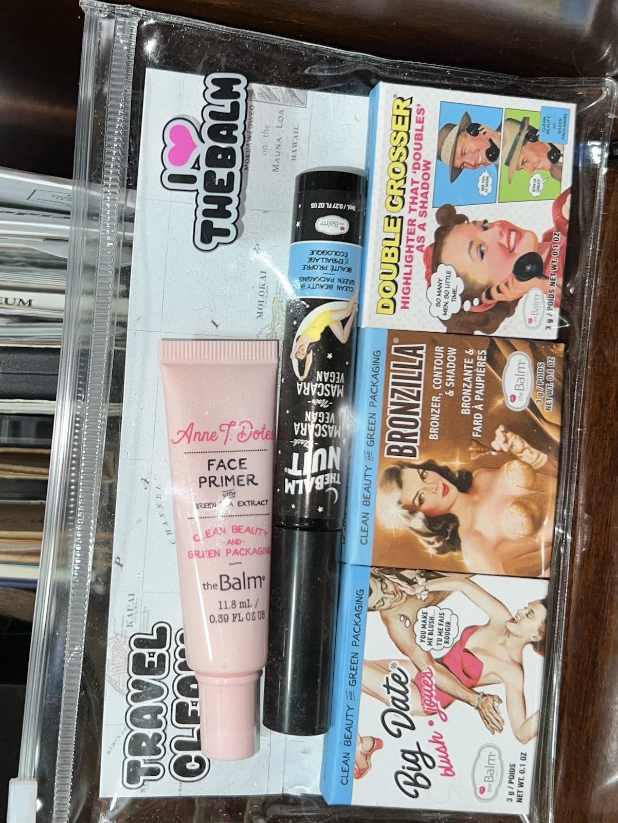 THE BALM Cosmetic, Travel, Kit for Women - 5 Pc Kit Set! Almost gone! Sun kissed