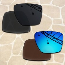 2 Pairs POLARIZED Replacement Lenses for Oakley Futurity Sun OO9482 Sunglasses