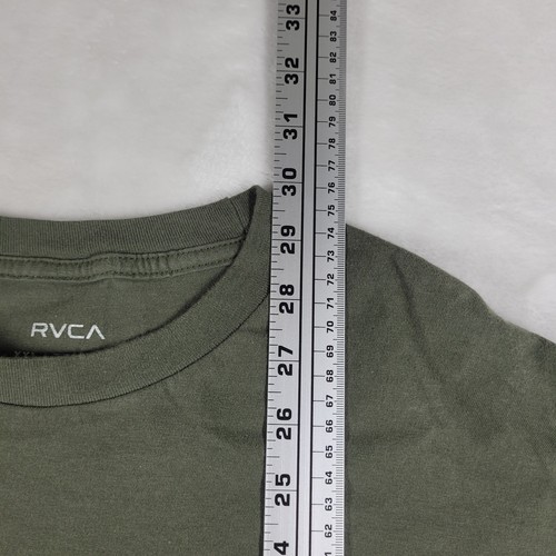 RVCA T-shirt Men's 2XL Olive Green Balance Of Opposites Graphic Casual Comfort - Picture 3 of 6